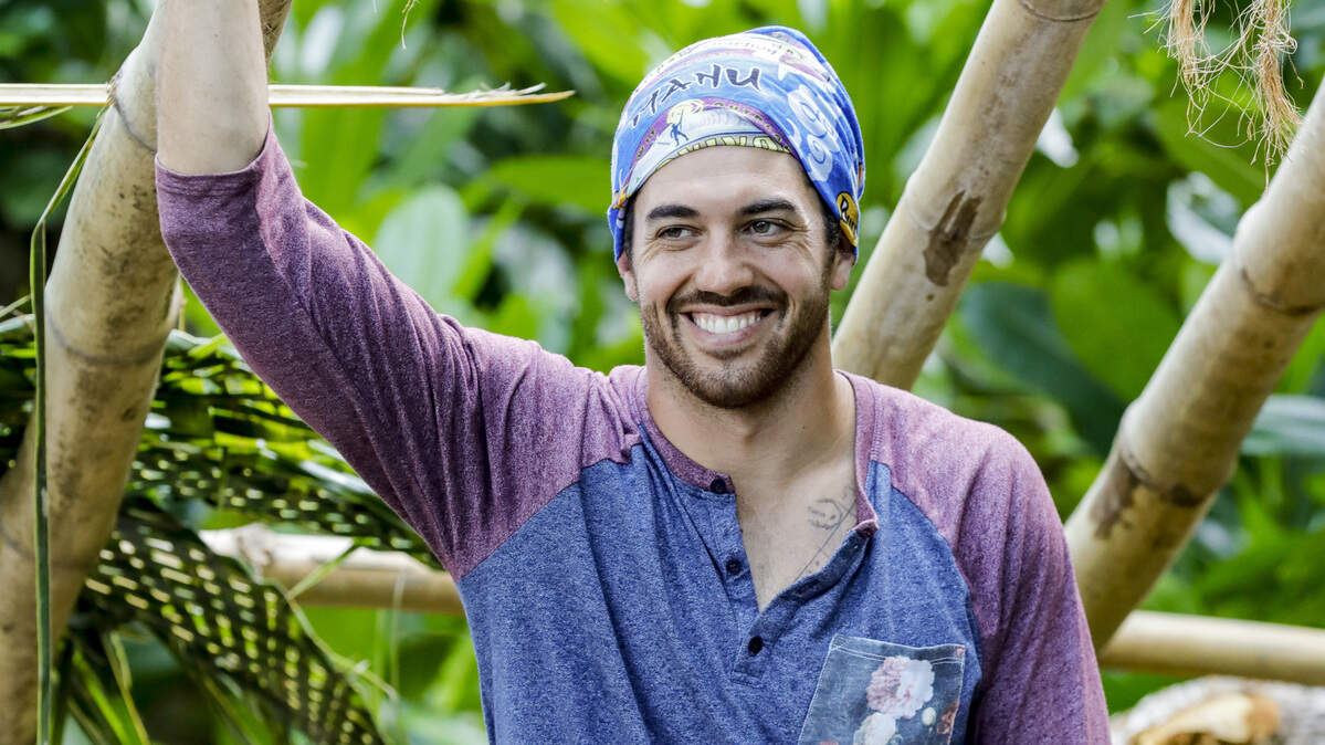 “It Smells Like Success” - Chris Underwood on the premiere of SURVIVOR: Edge of Extinction, Wednesday, Feb. 20 (8:00- 9:00 PM, ET/PT) on the CBS Television Network. Robert Voets/CBS Entertainment ÃÂ©2018 CBS Broadcasting, Inc. All Rights Reserved.
