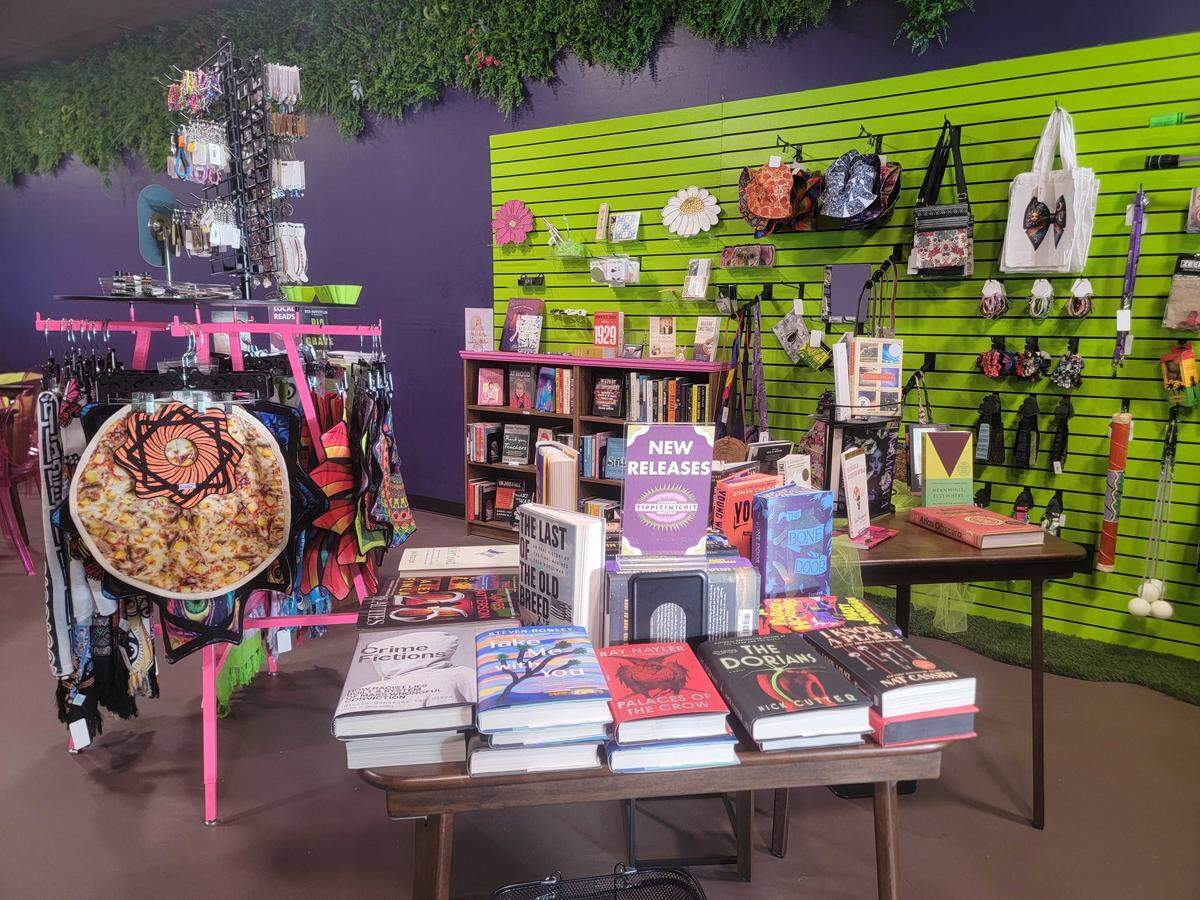 Tippitiwichit sells books, local art, natural wellness products and more in Loris.
