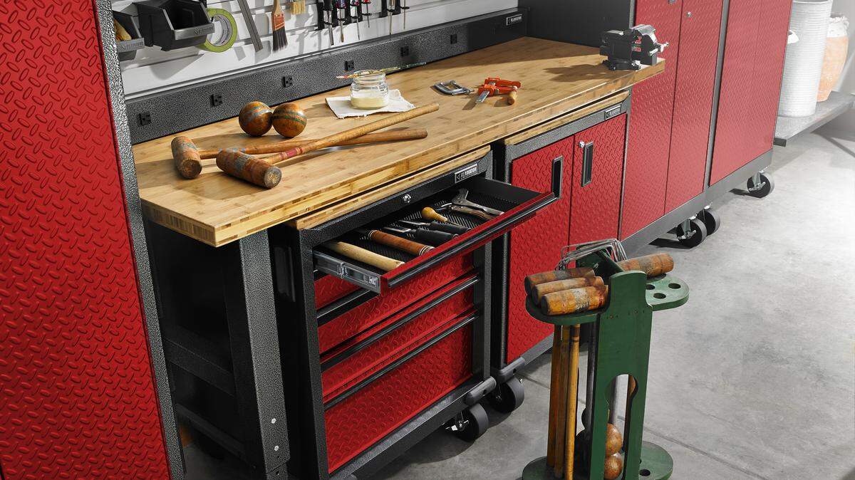 Garage organization is easy with the right storage solutions. (Gladiator GarageWorks)