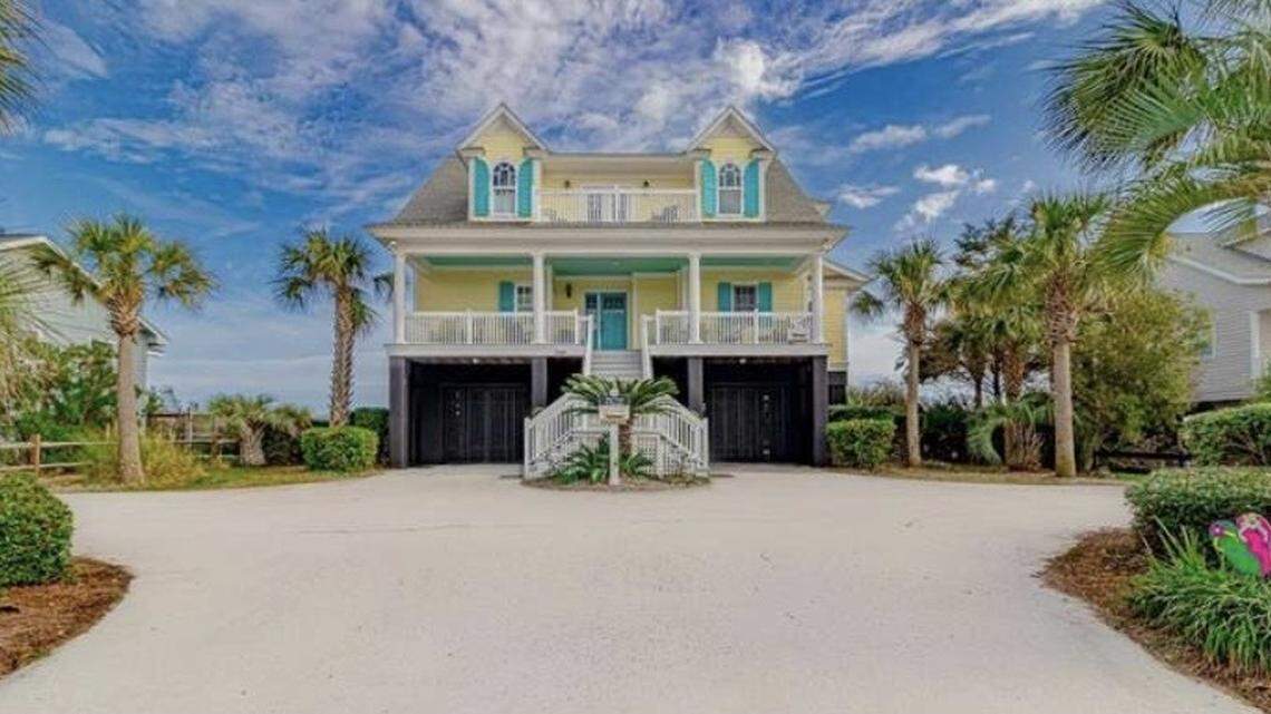 An oceanfront home near Surfside Beach is listed for nearly $2.5 million. Take a look