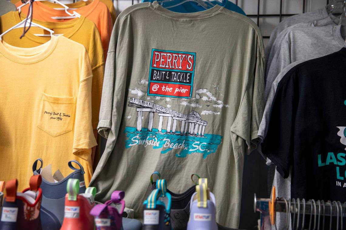 Perry’s Bait and Tackle, a staple of the Murrells Inlet community since 1954, is planning to second location on the Surfside Beach Pier. April 15, 2024.