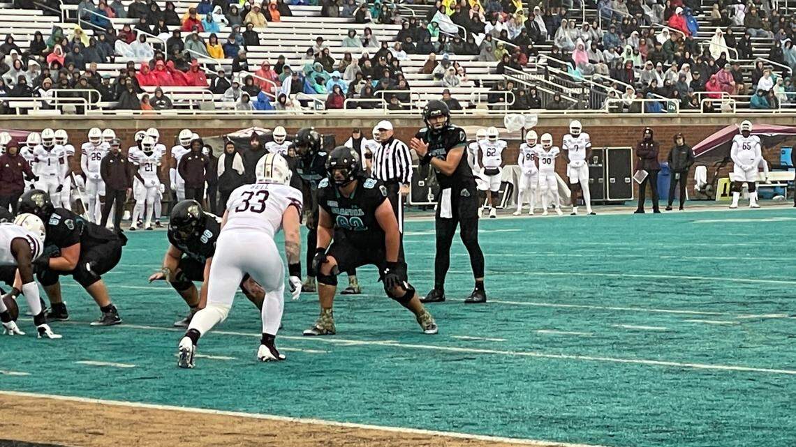 As Coastal Carolina football beat Texas State, one wide receiver broke an NCAA record