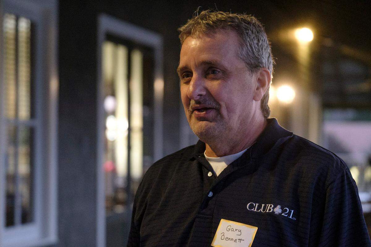 Gary Bennett a former homeless Navy veteran talks about how the partnership between Project Golf and the Eastern Carolina Homelessness Organization has helped him get a fresh start after it was determined he was wrongfully incarcerated and spent over 20 years in prison. Dec. 7, 2021.