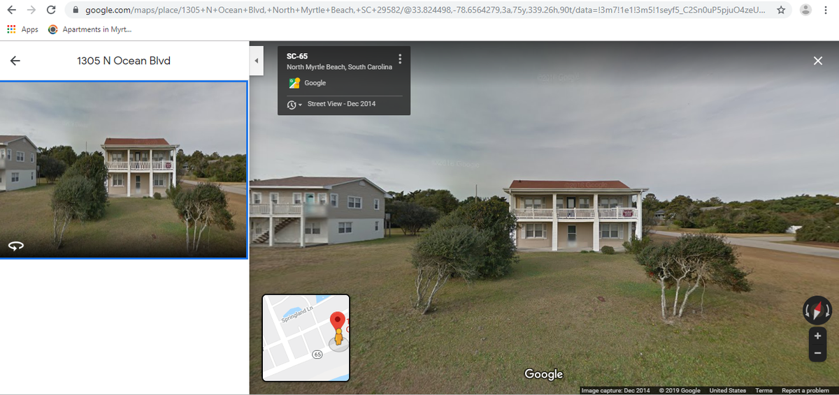 Ocean Inn in North Myrtle Beach.