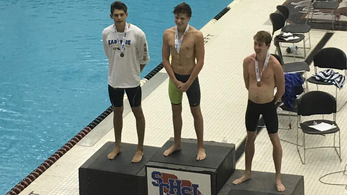 Myrtle Beach’s Ian Morgan won the gold medal in the 500-yard freestyle at the South Carolina High School League State Swimming Championships this weekend.