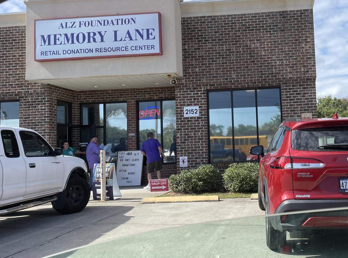 ALZ Foundation Memory Lane is a family-operated resale shop that supports those with Alzheimer’s disease and dementia and their caregivers. The store is located in Murrells Inlet. Oct. 2, 2025