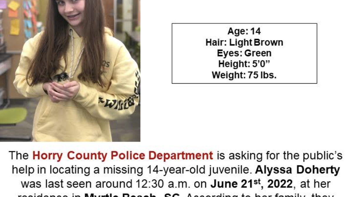 Missing teen