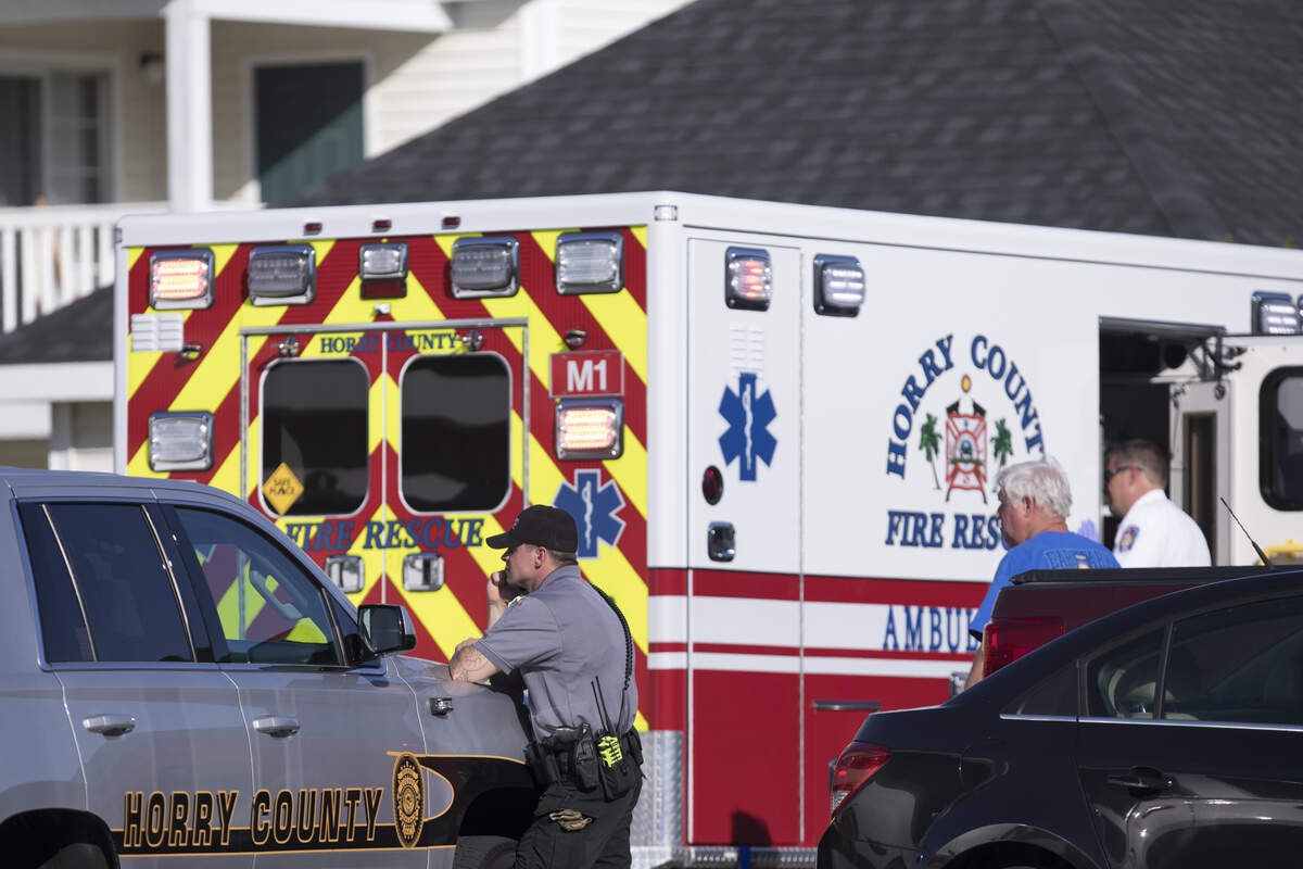 Two people died in a shooting incident at the Flintlake Apartments near Myrtle Beach on Wednesday evening. May 2, 2018.