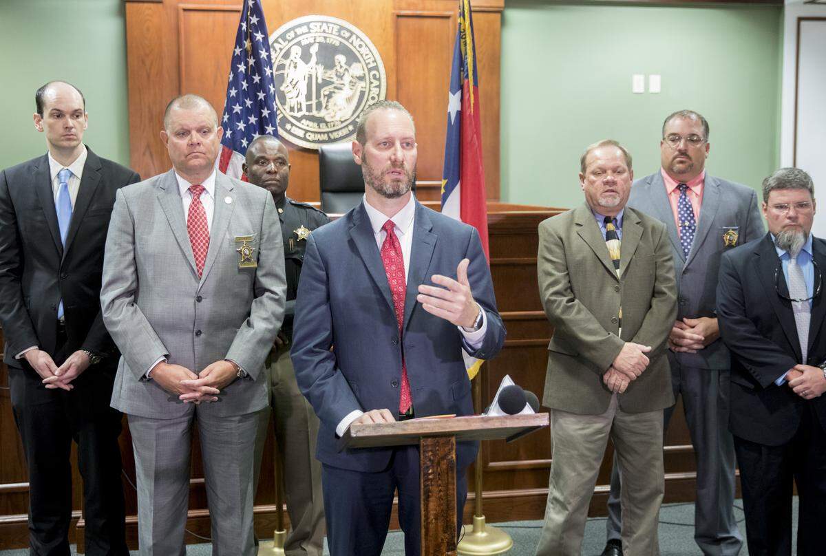 Brunswick County District Attorney Jon David was charged with alienation of affection.