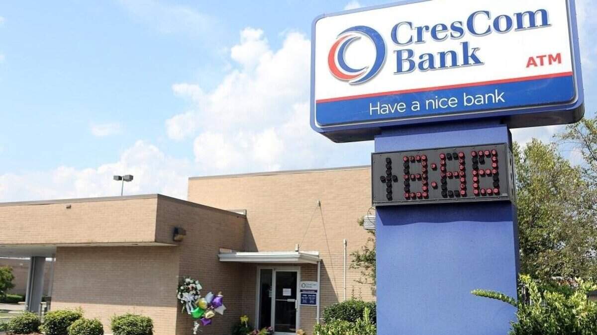 The CresCom Bank off 16th Avenue in Conway is closed on Wednesday, Aug. 23, 2017, with a sign posted that reads, "Closed until further notice. Thank you for the prayers for the families!" Two bank employees were killed in a robbery at the bank on Monday. The victims are Kathryn "Katie" Davis Skeen, 36, and Donna Major, 59. The suspect in the robbery, Brandon Michael Council, has been arrested in Greenville, N.C., and faces two counts of murder, among several other charges. He is also wanted for felony common law robbery after a bank robbery in Wilson on Aug. 10, 2017.