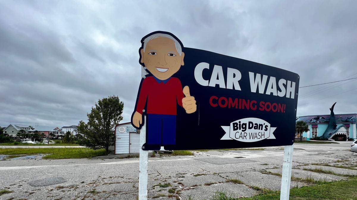 North Myrtle Beach is getting a new car wash. The new location will be next to the Mellow Mushroom restaurant.