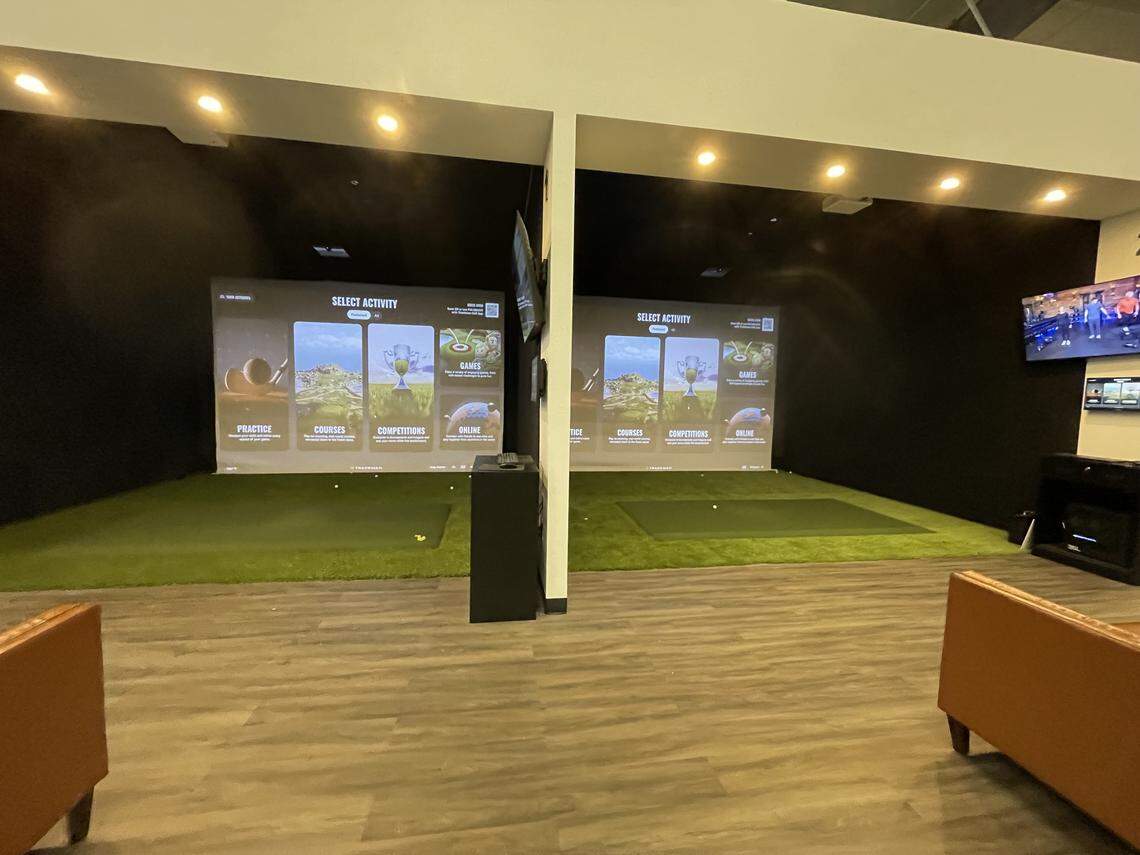 Pin Point Myrtle Beach in Little River, SC, is a new indoor pickleball and golf facility. The facility has nine pickleball courts and seven golf simulators.