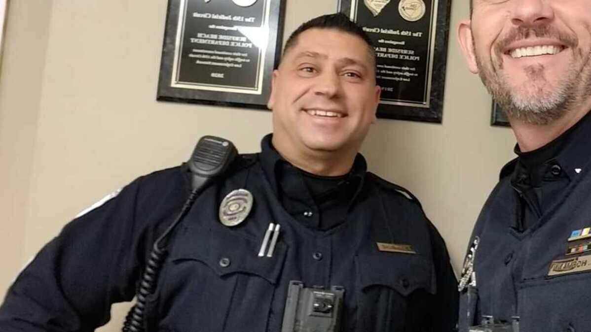 Former Surfside Beach Police Sergeant John Gambone (left) was arrested Oct. 30 by S.C. State Law Enforcement Division and charged with 2nd degree assault and battery and misconduct in office.