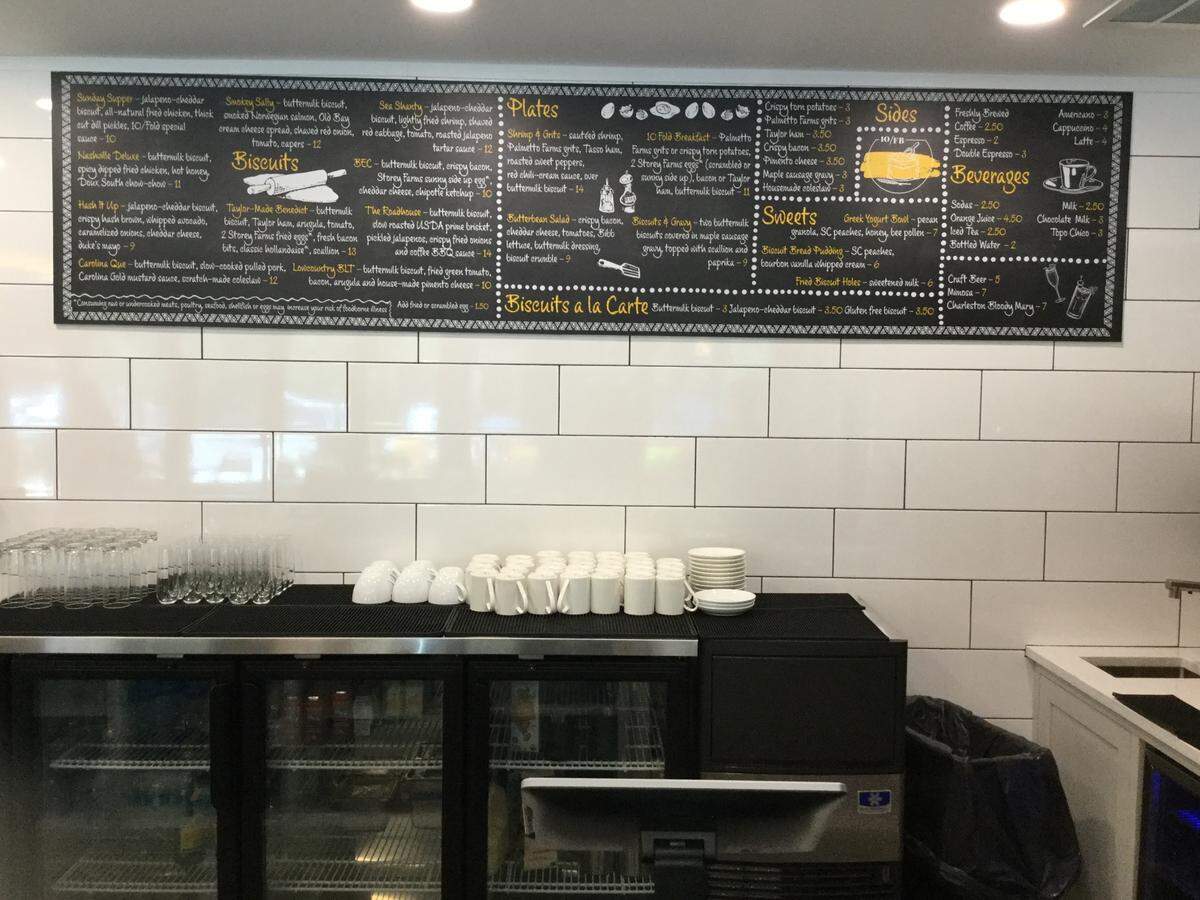 10/Fold Biscuits, A Southern Kitchen opened on July 7 in the Magnolia Row shops & dining complex in Myrtle Beach, next to 44 & King restaurant on North Kings Highway.