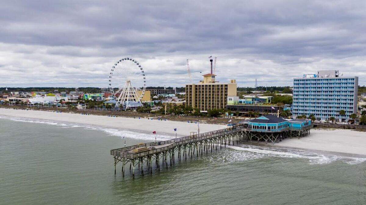 Temperatures ih Myrtle Beach will be average for October this week but authorities warn there’s an increased chance of currents.