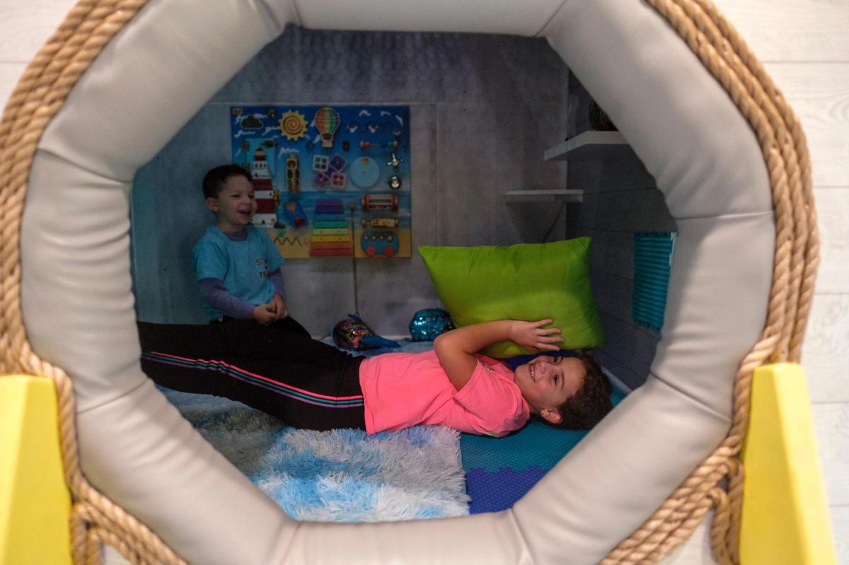 STAR Academy, which stands for ‘Sensory Teaching and Recreation’ opened in mid-November in North Myrtle Beach, the first of its kind in Horry County to offer sensory education to kids and families. Dec. 8, 2021.
