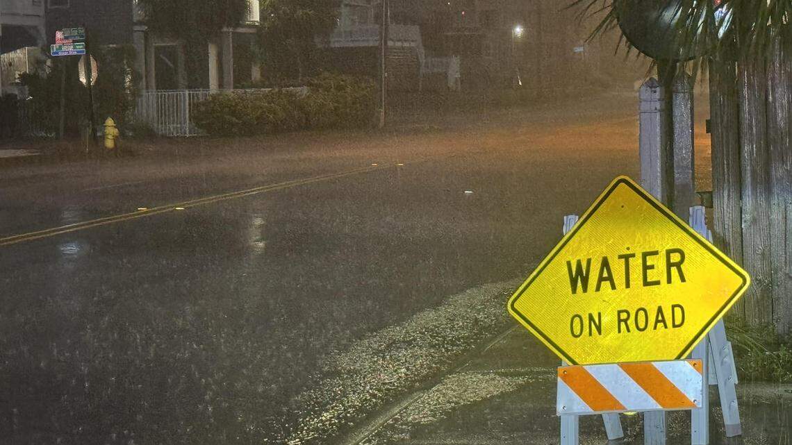 Roads flooded in Myrtle Beach area after Sunday’s storm. Here’s how to check for closures