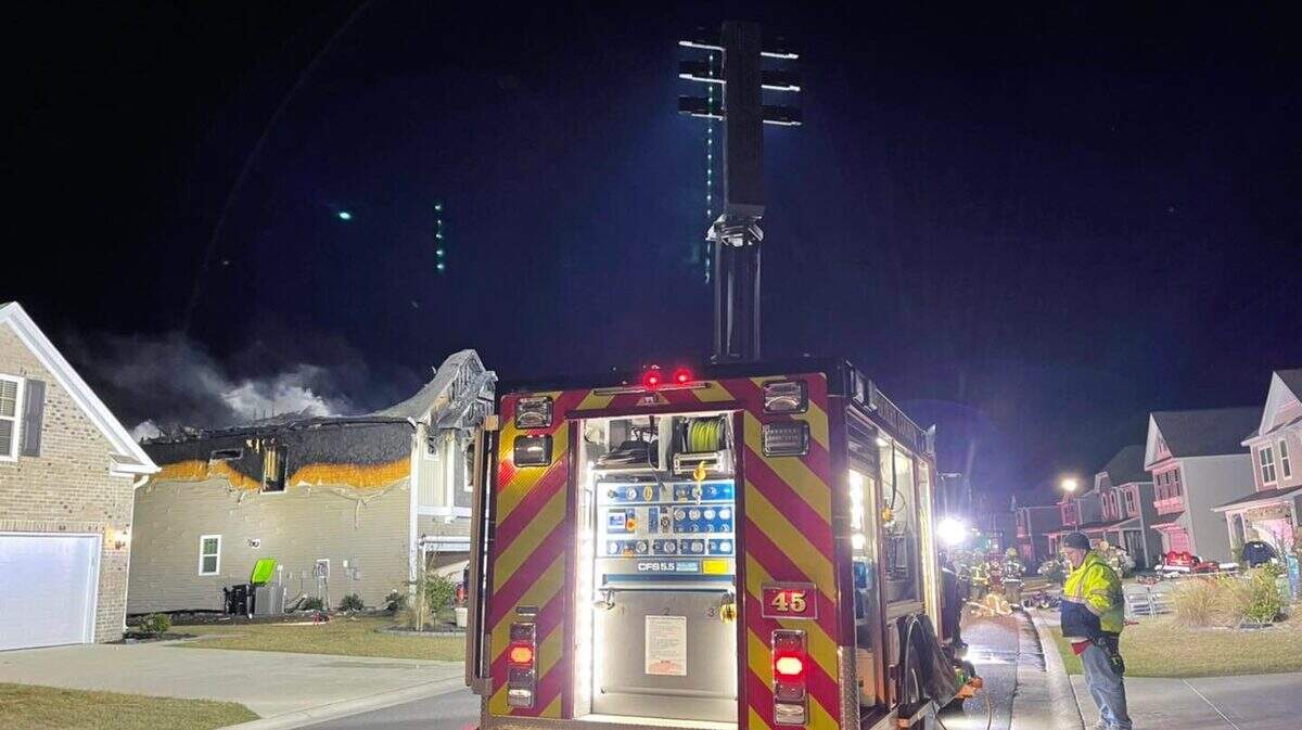A man who barricaded himself in a Myrtle Beach home was found dead after a fire damaged the residence. A standoff between the man and police lasted hours.