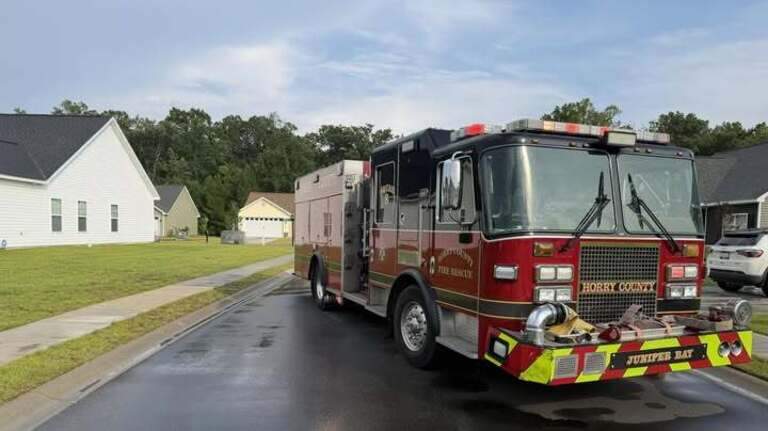 Smoky odor detected from Conway area home after lightning strike