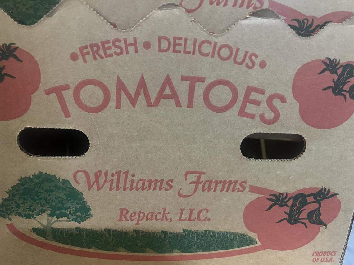Williams Farms Repack and H&C Farms tomatoes were named in a Class I salmonella recall.