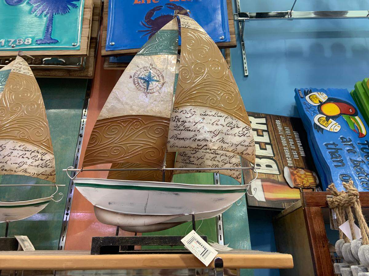 A souvenir from the Mega Tsunami gift shop located at 1600 N. Kings Hwy, Myrtle Beach, SC.