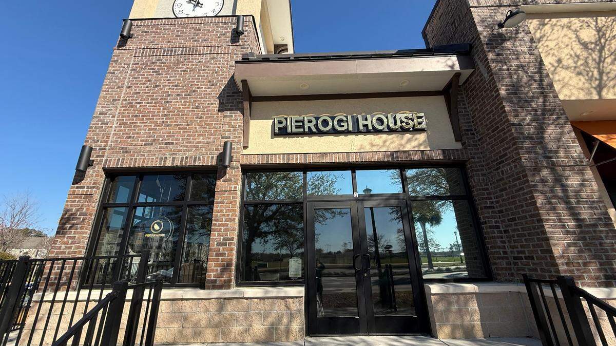 Pierogi House just put new signs up at the old Capriotti’s location in The Market Common.