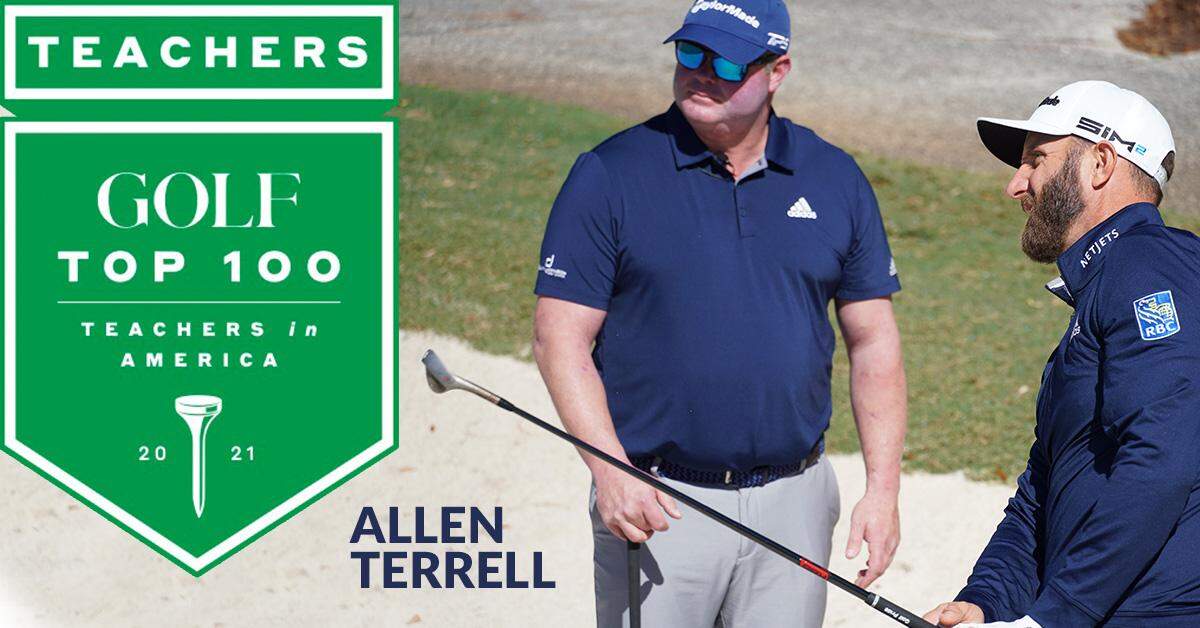 Allen Terrell, Director of Instruction at the Dustin Johnson Golf School at TPC Myrtle Beach in Murrells Inlet, has been named one of “GOLF’s Top 100 Teachers in America” by Golf Magazine.