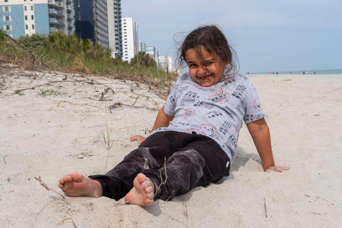 Federico and Rafaela Rivera’s son Angel (now 5-years-old) was the victim of an attack in New York prompting the family to move to Myrtle Beach for a safer living environment. The Riveras receive federal assistance but have been unable to find reliable affordable housing. March 28, 2023.