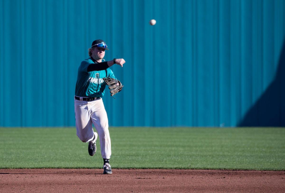 The Coastal Carolina baseball team had its first full day of practice Friday at Springs Brooks Stadium in preparation for the 2021 season, which begins Feb. 19-21 with a three-game series against Duke at home. January 29, 2021.