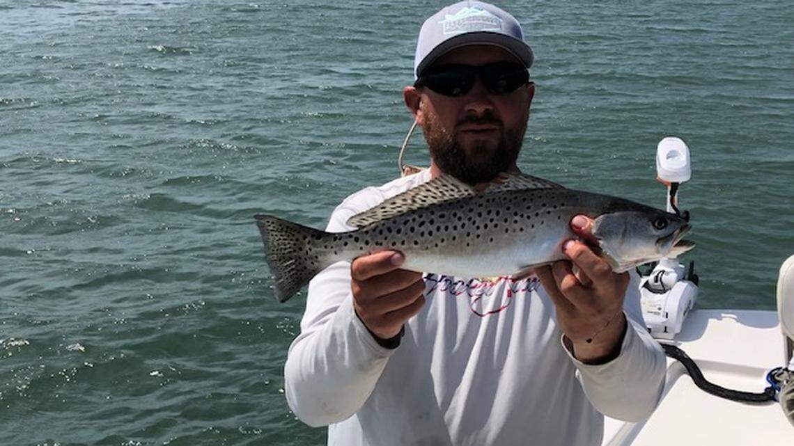 A beautiful fishing day on the inlet a nice, short escape from the unprecedented times