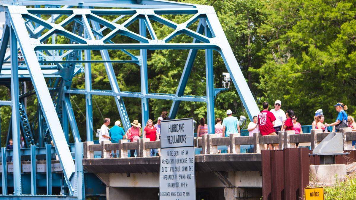 The sixth annual Socastee Heritage Festival draws people from around the area Saturday, April 30, 2016, on Dick Pond Road. The event features live music, antique cars, food and vendors and the opportunity to walk across the 81 year old steel swing bridge that traverses the Intracoastal Waterway.