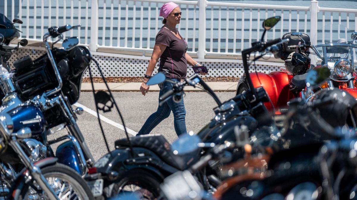 The 2021 Myrtle Beach Bike Week brought thousands of bikers cruising into area bars on the south end of the Grand Strand. May 14, 2021.