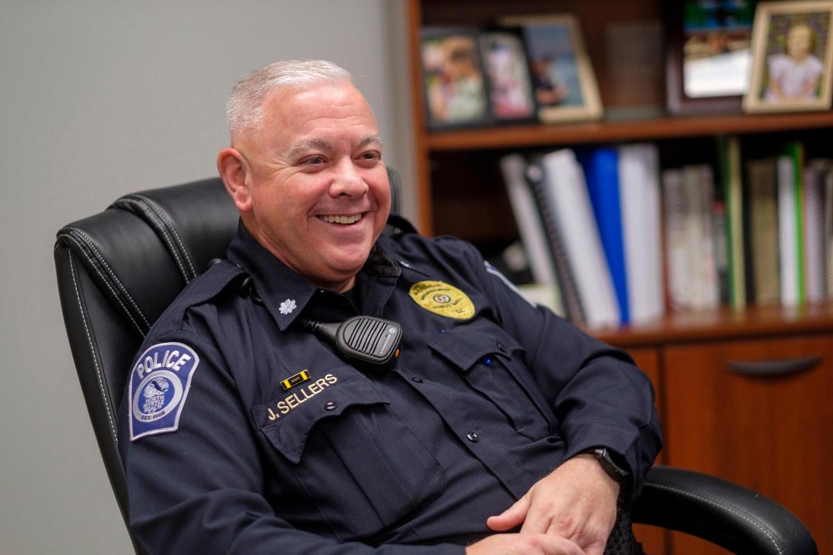 North Myrtle Beach’s Assistant Police Chief Johnny Sellers talks about the Real Time Center he plans to staff to monitor the departments new security cameras that are being placed throughout the city. Nov. 18, 2024.