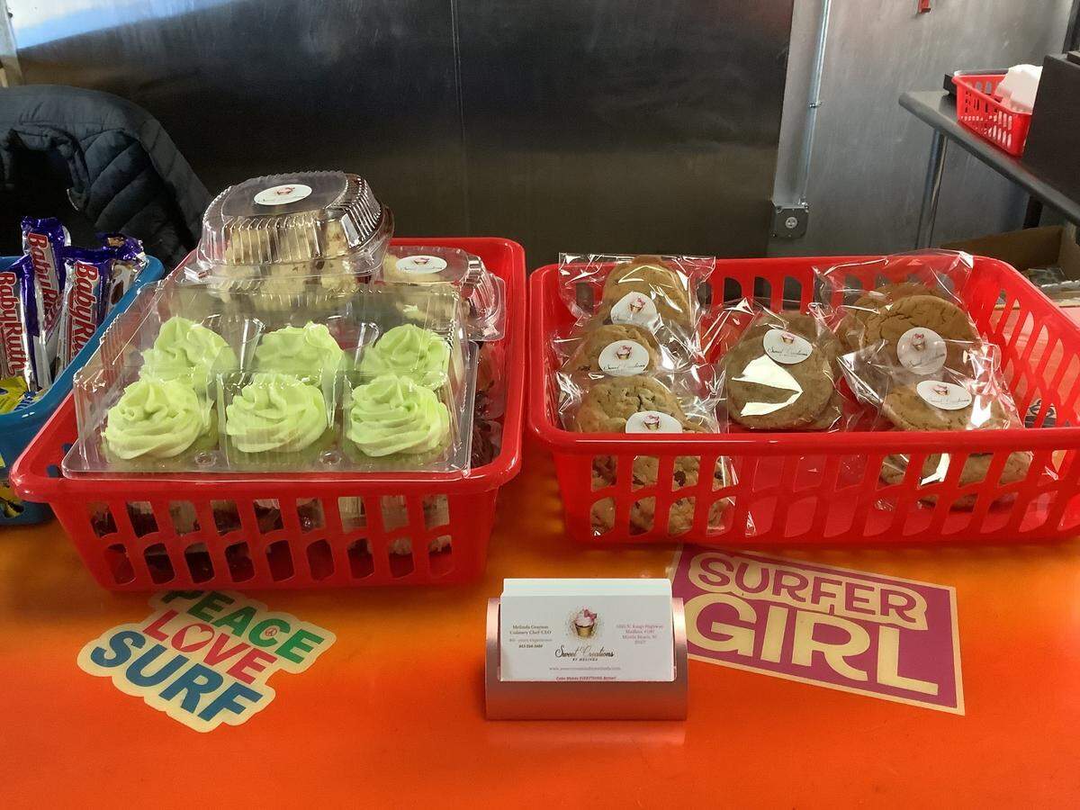 Dogs on Wheels opened Feb. 15 on Ocean Boulevard. It sells Sweet Creations by Melinda of Myrtle Beach.