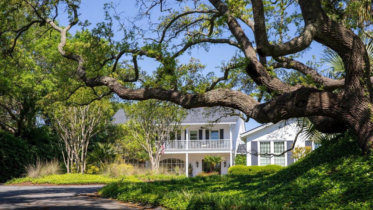 A historic home, built on a shaded hill overlooking the “Golden Mile” in Myrtle Beach, is for sale for $2.5 Million. The 3,609 square foot home was built in 1936 and has been remodeled by current owner Brian Macho. April 24, 2024.