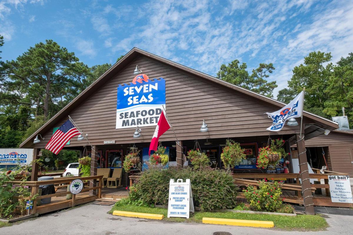 Seven Seas Seafood, Murrells Inlet, S.C. Aug. 18, 2022.