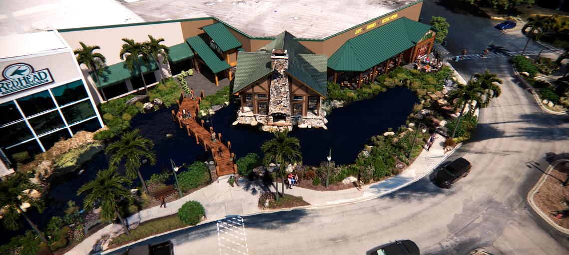 Artist rendering of a new Twin Peaks restaurant in the Myrtle Beach Mall in the Briarcliffe Acres area of Myrtle Beach provided by Coby Brooks. The restaurant is taking over a space previously occupied by the Islamorada Fish Company restaurant and Brooks hopes to open by early September. May 27, 2021.