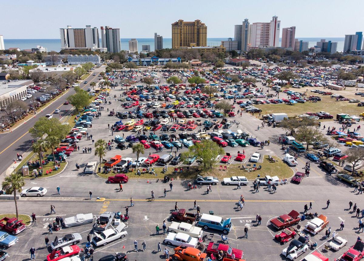 The 31st Annual Pee Dee Street Rodder’s Run to the Sun car show is being held at the old Myrtle Square Mall site in Myrtle Beach from Thursday, March 21-Saturday, March 23rd. Mar 21, 2019.