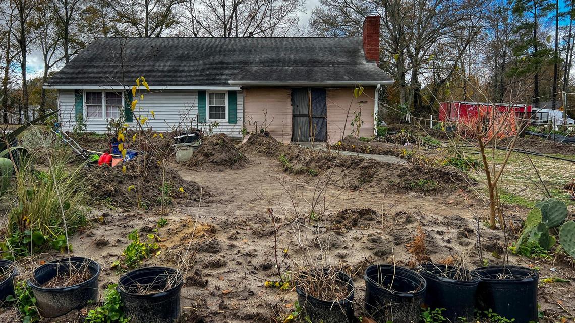 The home of Worden Evander Butler and Alexis Paige Hartnett on Corbett Drive in Conway where the couple were charged with second-degree harassment in connection with the November 24 cross burning near their neighbor’s fence. The South Carolina NAACP along with area officials held a press conference today at the Horry County Judicial Center to speak about a cross burning incident that happened Thanksgiving weekend. NAACP leadership are calling for the state to pass hate crime legislation. Dec. 27, 2023.