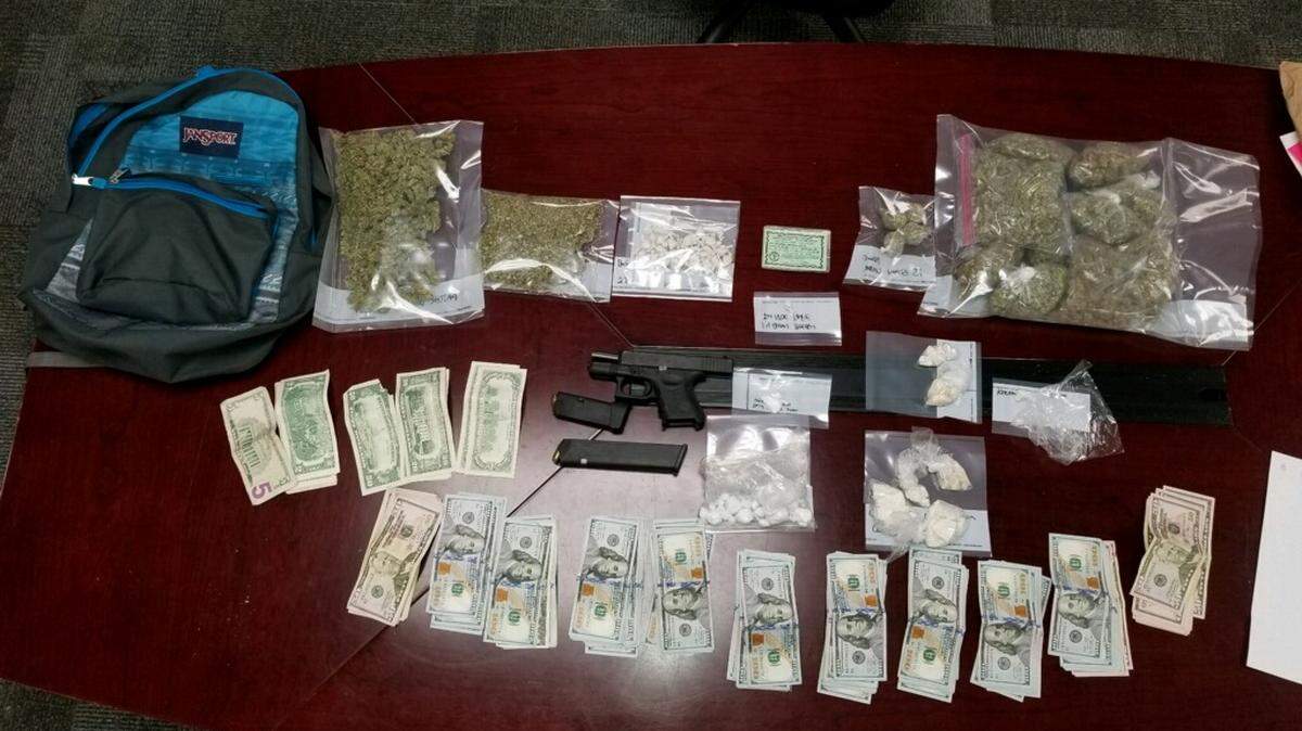 Drugs were seized in an Horry County police drug bust.