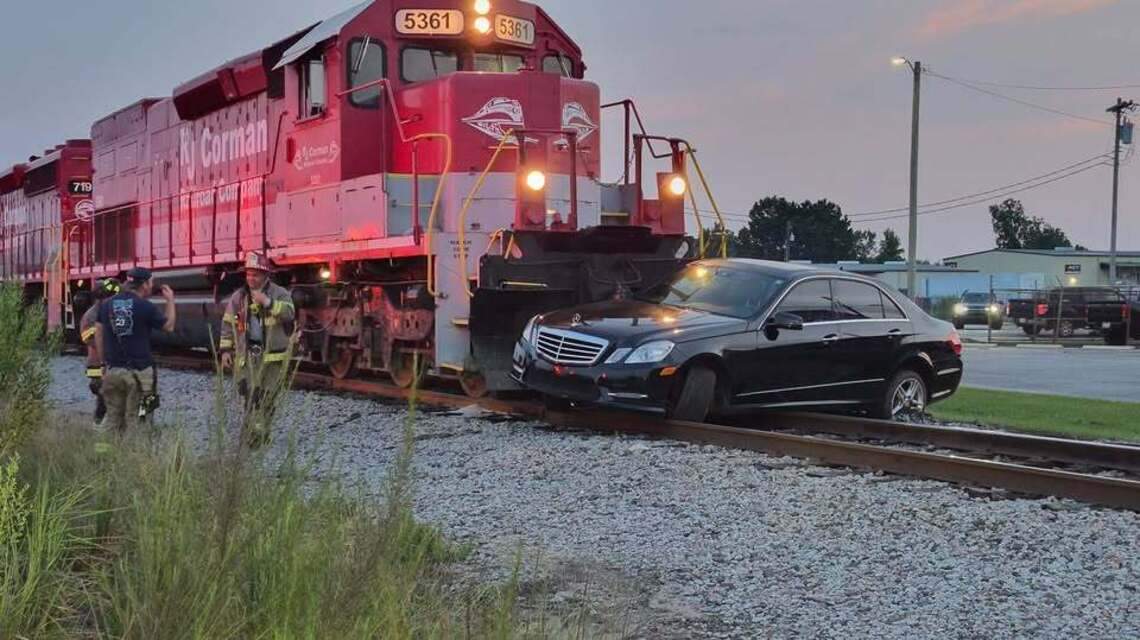 Conway road closes after train collides with car. What we know