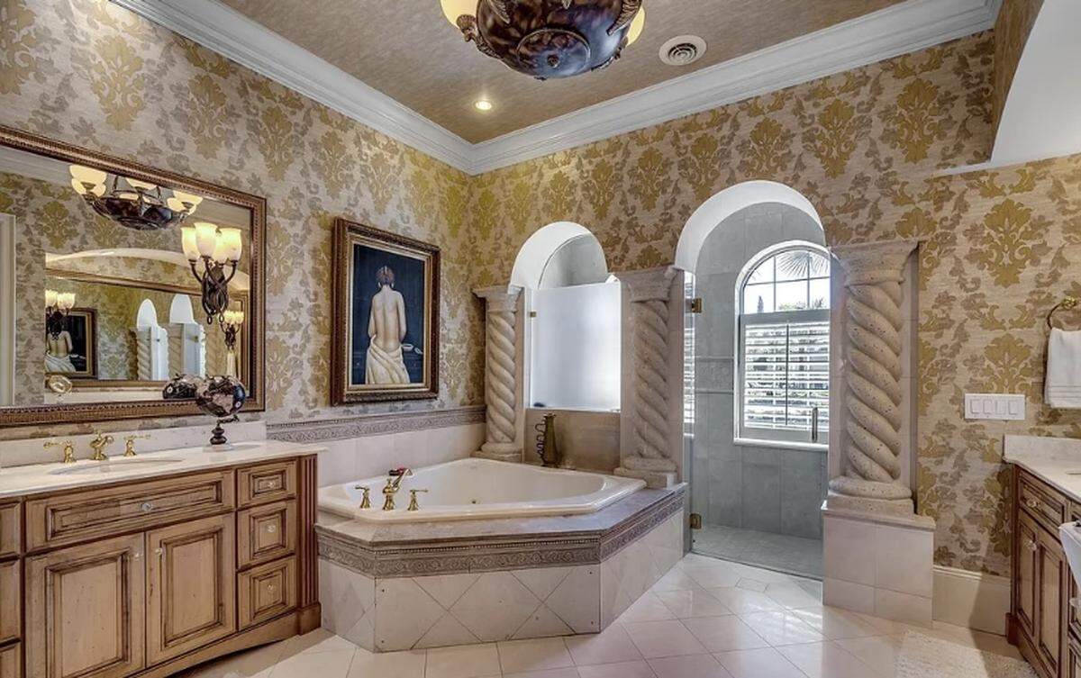 A Mediterranean-style house in the Grand Dunes community of Myrtle Beach is listed on Zillow for $1.6 million.
