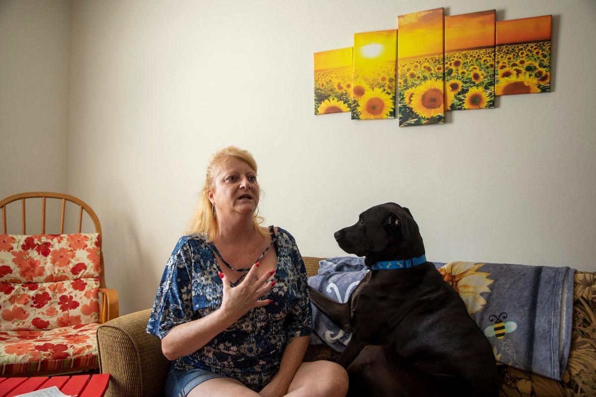 Debora Washington, who had to pay to fix her car just before the coronavirus, was caught off guard but the financial burden of the pandemic and was facing eviction. “Maybe I need to sell my car, maybe I need to live in my car,” she says she thought at the time. But Washington, like others, has managed to stay in her home with the help of the Eastern Carolina Housing Organization (ECHO). July 17, 2020.