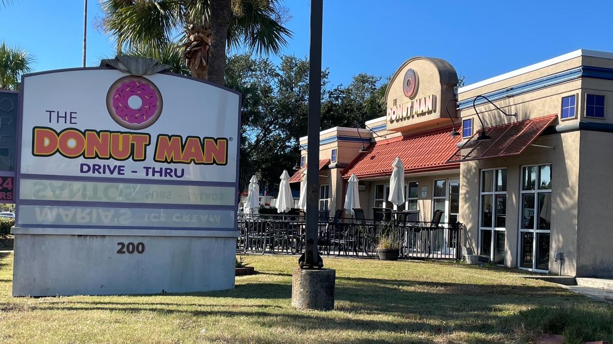 The Donut Man has closed after over 10 years of business along South Kings Highway in Myrtle Beach.