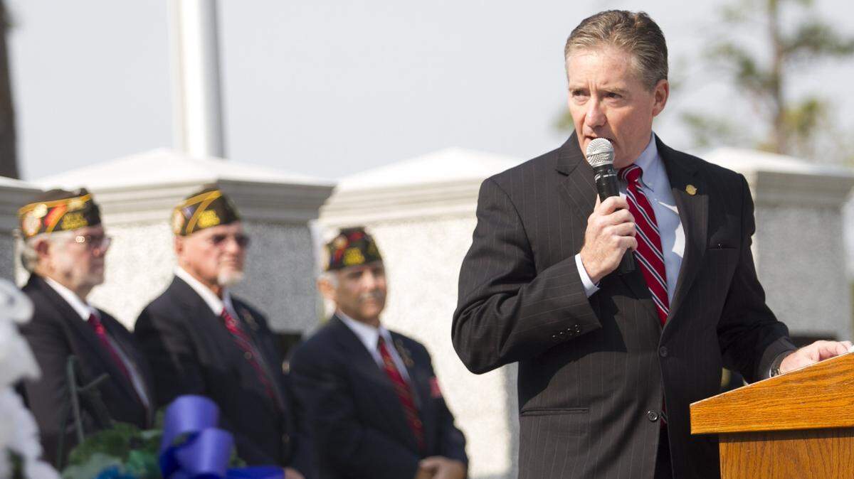 South Carolina State Senator Greg Hembree, chairman of the Senate Education Committee, will be a substitute teacher in Myrtle Beach while educators rally May 1 in Columbia.