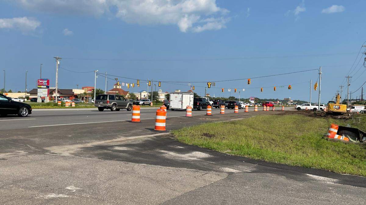 Construction projects along U.S. 501 in Carolina Forest, which includes widening the highway, is nearing completion, according to the South Carolina Department of Transportation. Aug. 2, 2023