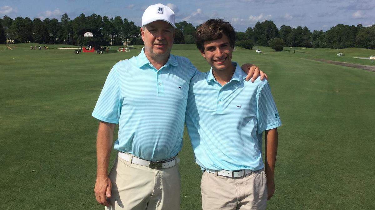David (left) and son Noah Butler won the 21st annual National Father & Son Team Classic on the Grand Strand.