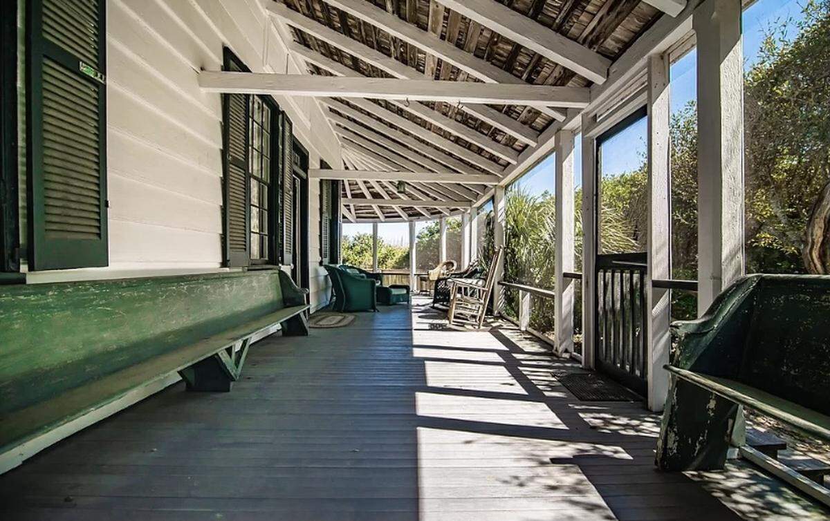 A $4.2 million home is listed for sale in the Myrtle Beach SC area. The six bedroom house is in the historic district of Pawleys Island.