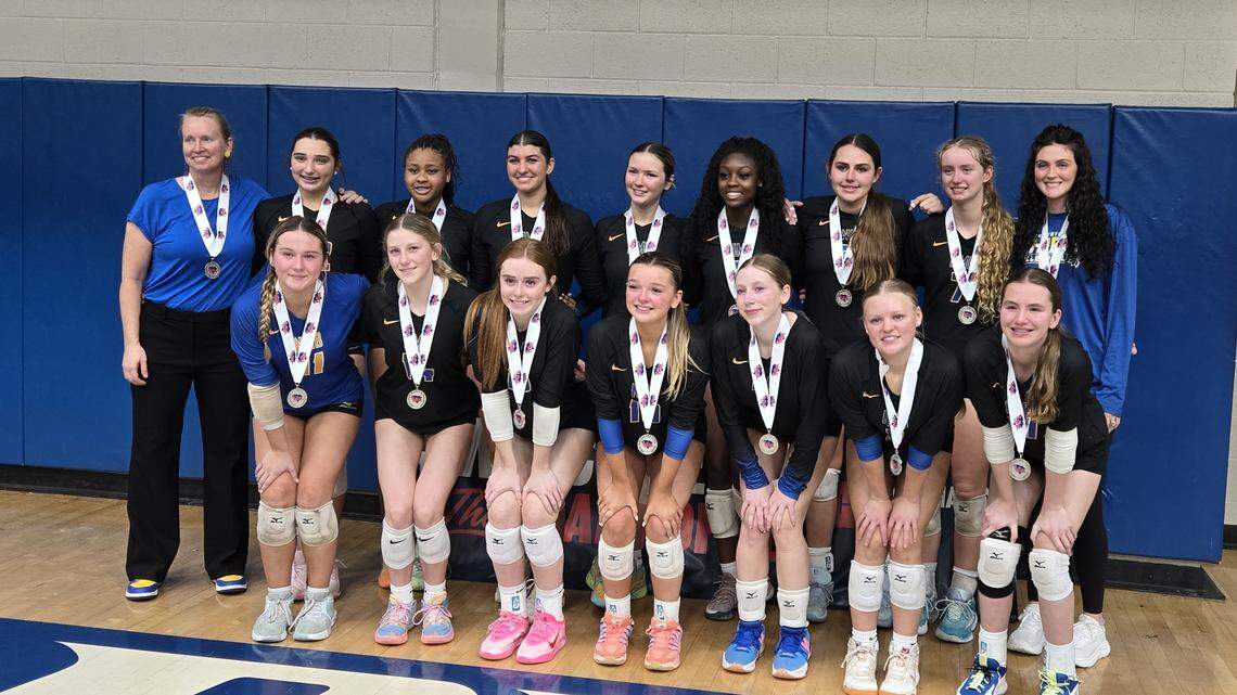 So close! Rally helps Woodmont volleyball deny NMB second straight state title