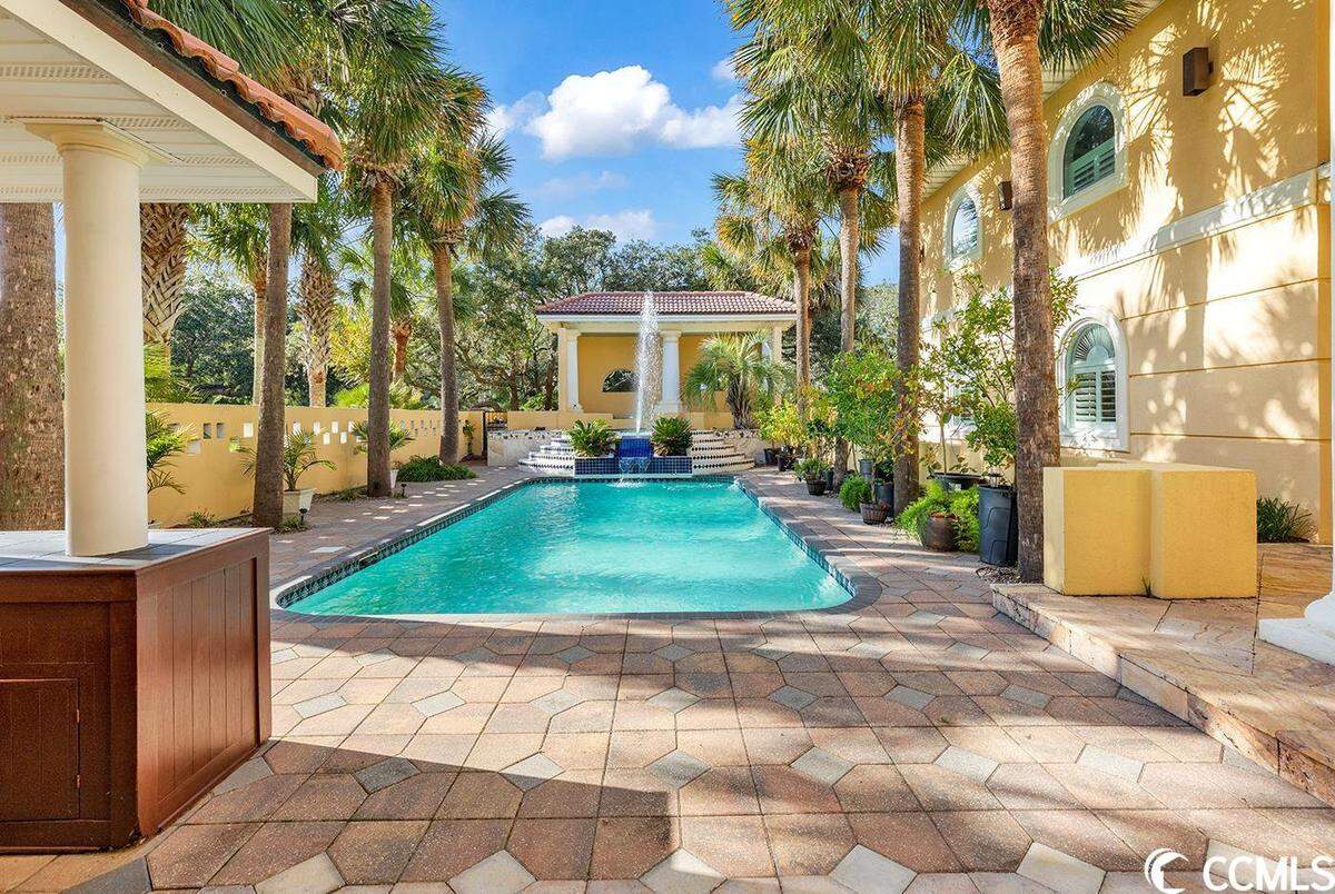 A beachfront home on Myrtle Beach’s Golden Mile is listed for $4.2 million. It has six bedrooms and two pools. 